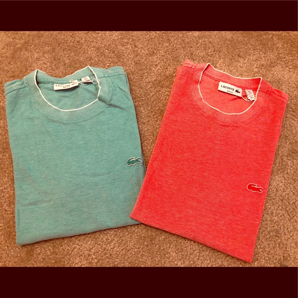 Lacoste Men shirts Sz M